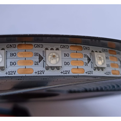 Лента адресная светодиодная 12V WS2815 led5050 60LED (IP20)