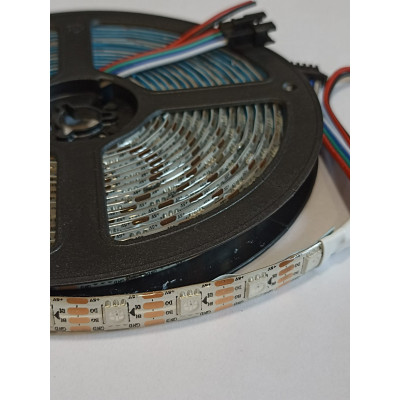 Лента адресная светодиодная влагозащищенная 5V WS2813 led5050 60LED (IP65) Лента адресная светодиодная влагозащищенная 5V WS2813 led5050 60LED (IP65)